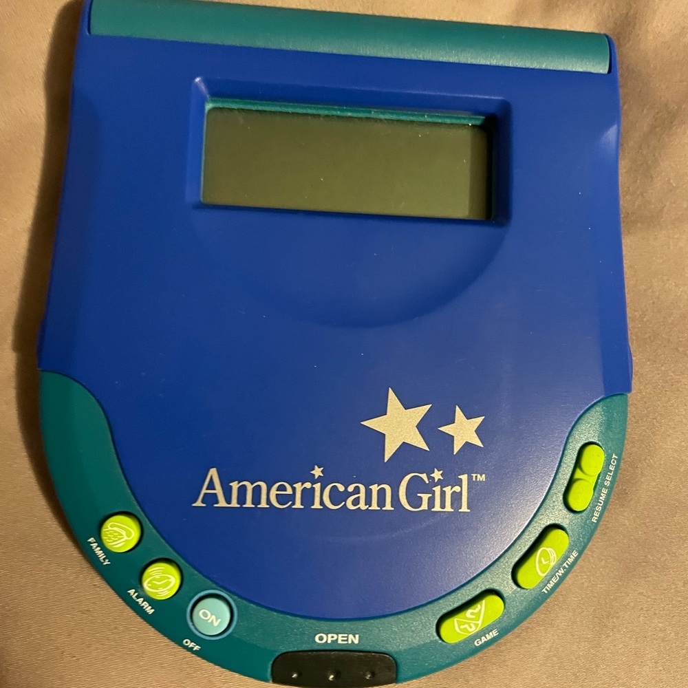 Vintage: American girl electronic planner for girls